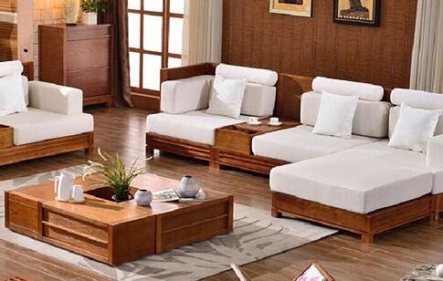 中式實木沙發
